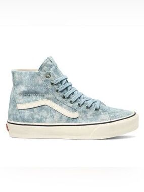 Vans Light Blue High-Top Canvas Sneaker